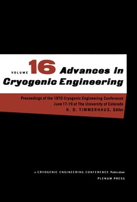 Bild vergrößern Bild: Advances in Cryogenic Engineering - Springer