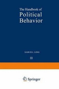 Enlarge image Cover: The Handbook of Political Behavior - Plenum Publishing Corporation