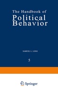 Cover: The Handbook of Political Behavior - Springer