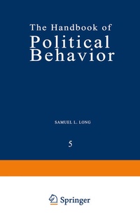 Enlarge image Cover: The Handbook of Political Behavior - Springer