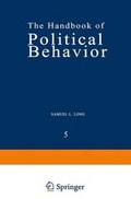 Cover: The Handbook of Political Behavior - Plenum Publishing Corporation