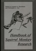 Cover: Handbook of Squirrel Monkey Research - Springer