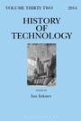 Cover: History of Technology Volume 32 - Bloomsbury Academic
