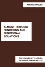 Cover: Almost-Periodic Functions and Functional Equations - Springer