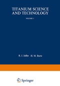Cover: Titanium Science and Technology - Springer