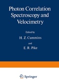 Cover: Photon Correlation Spectroscopy and Velocimetry - Springer