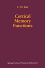 Cover: Cortical Memory Functions - Birkhauser Boston Inc