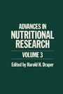 Cover: Advances in Nutritional Research - Springer