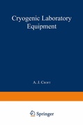 Cover: Cryogenic Laboratory Equipment - Springer