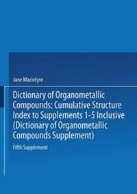 Abbildung von: Dictionary of Organometallic Compounds - Springer