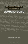 Cover: Selections from the Notebooks Of Edward Bond - Methuen Drama