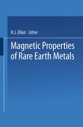 Cover: Magnetic Properties of Rare Earth Metals - Springer