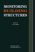 Cover: Monitoring Building Structures - Springer