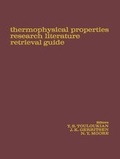 Cover: Thermophysical Properties Research Literature Retrieval Guide - Springer