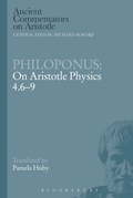 Cover: Philoponus: On Aristotle Physics 4.6-9 - Bloomsbury Academic