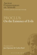Cover: Proclus: On the Existence of Evils - Bloomsbury Academic