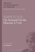 Cover: Simplicius: On Aristotle On the Heavens 3.7-4.6 - Bloomsbury Academic