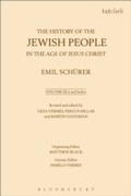 Cover: The History of the Jewish People in the Age of Jesus Christ: Volume 3.ii and Index - T.& T.Clark Ltd