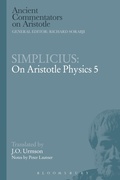 Cover: Simplicius: On Aristotle Physics 5 - Bloomsbury Academic