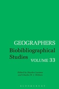 Cover: Geographers - Bloomsbury Academic