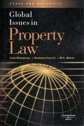 Cover: Global Issues in Property Law - West Academic Press