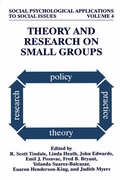 Cover: Theory and Research on Small Groups - Springer