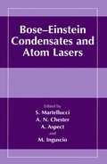 Cover: Bose-Einstein Condensates and Atom Lasers - Springer