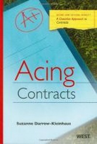 Abbildung von: Acing Contracts - West Academic Press