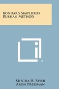 Cover: Bondar's Simplified Russian Method - Literary Licensing, LLC