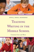 Cover: Teaching Writing in the Middle School - Rowman & Littlefield Publishers