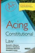 Cover: Acing Constitutional Law - West Academic Press