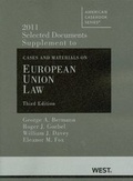 Cover: Selected Documents Supplement to Cases and Materials on European Union Law - West Academic Press