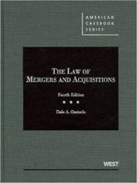 Abbildung von: The Law of Mergers and Acquisitions - West Academic Press