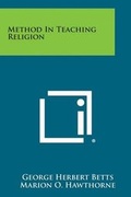 Cover: Method in Teaching Religion - Literary Licensing, LLC