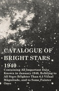 Cover: Catalogue of Bright Stars 1940 - Read Books