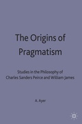 Cover: The Origins of Pragmatism - Palgrave Macmillan