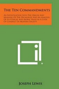 Enlarge image Cover: The Ten Commandments - Literary Licensing, LLC