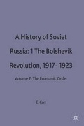 Cover: The Bolshevik Revolution, 1917-1923 - Palgrave Macmillan
