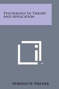Cover: Psychology in Theory and Application - Literary Licensing, LLC