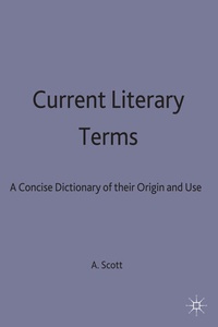 Enlarge image Cover: Current Literary Terms - Palgrave Macmillan