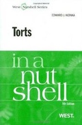Cover: Torts in a Nutshell - West Academic Press