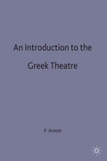 Cover: An Introduction to the Greek Theatre - Palgrave Macmillan