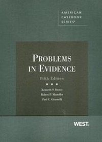 Enlarge image Cover: Problems in Evidence - West Academic Press