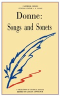 Cover: Donne: Songs and Sonnets - Red Globe Press