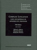 Cover: Complex Litigation, Cases and Materials on Advanced Civil Procedure - West Academic Press
