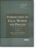 Cover: Introduction to Legal Method and Process - West Academic Press