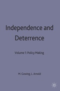 Cover: Independence and Deterrence - Palgrave Macmillan