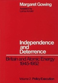 Cover: Independence and Deterrence - Palgrave Macmillan