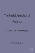 Cover: The Social Appraisal of Projects - Palgrave Macmillan