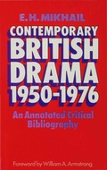 Cover: Contemporary British Drama 1950-1976 - Palgrave Macmillan